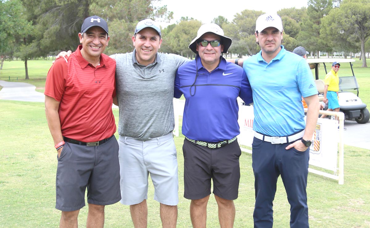 Gustavo, Fernando, Sergio y Alberto