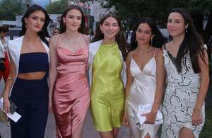 Isabella Curiel, Paulina Villarreal, Cordelia Guerra, Roby Islas y Daniela Lozano. Fotos: Roberto Alvarado