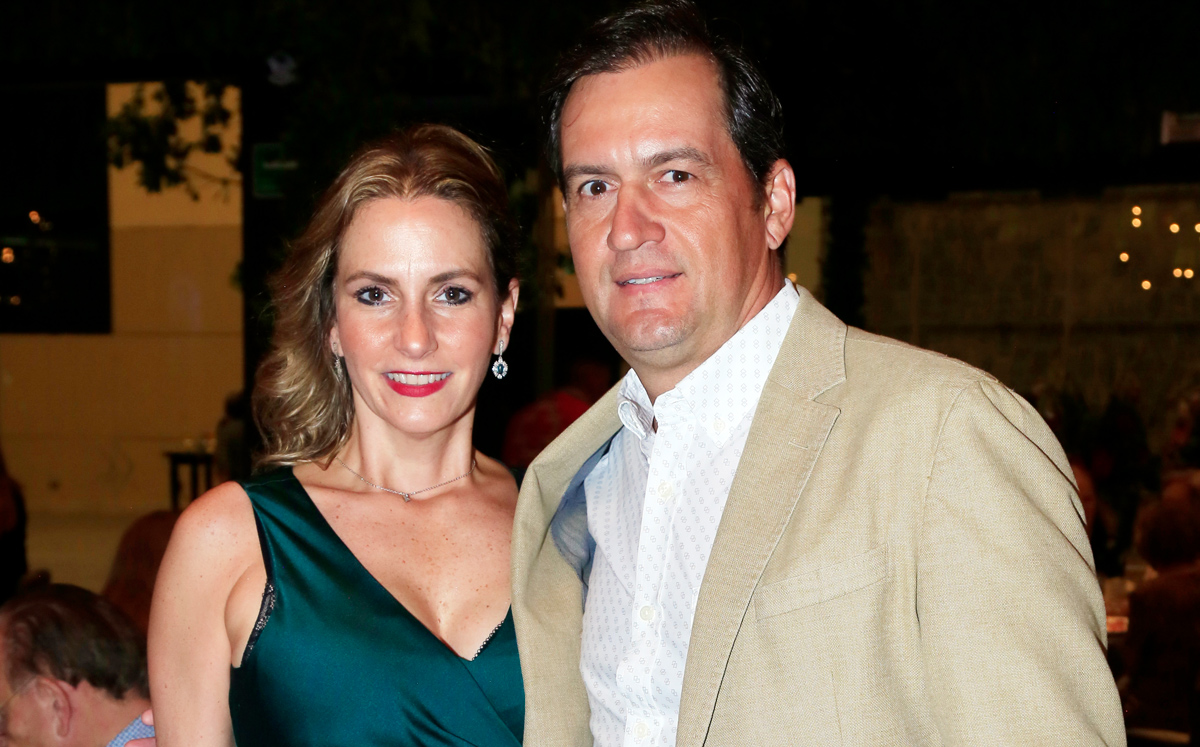 Jacqueline Font de Sagaón y Jorge Sagaón / Foto: Omar Valdez