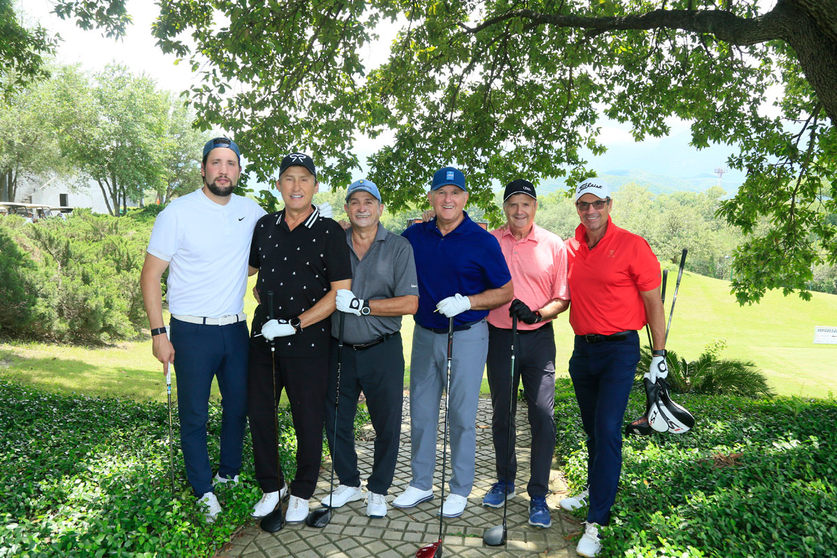 Julio Meyer, Julio Meyer, Carlos Maiz, Carlos del Valle, Antonio Navarro y Armando Escala. Fotos: Omar Valdez
