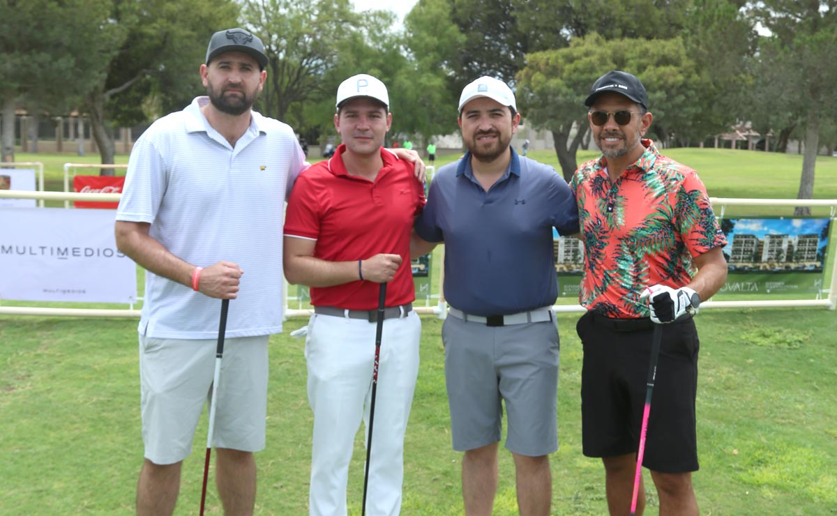 Kemil, David, Alfonso y Paco