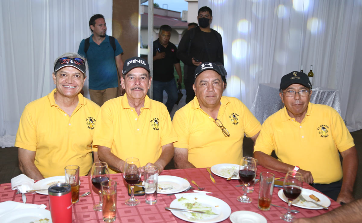 Luis, Isidro, Héctor y Jesús