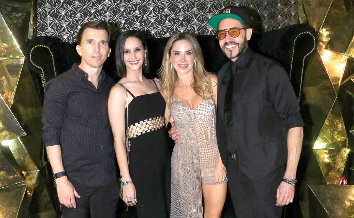 Marcelo de la Garza, Gaby  Beltrán, Marcela Lozano de Arcq y Mauricio Arcq / Fotos: Alberto Alvarado y Cortesía