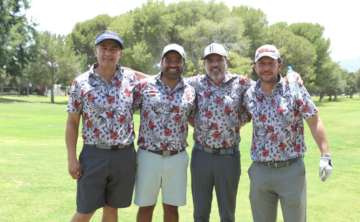 Mauricio, Rodrigo, Luis David y Alejandro