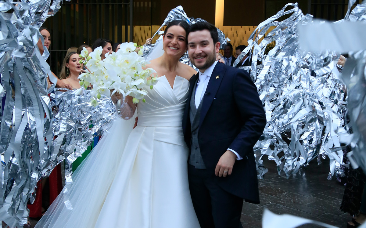 Mayerling Vela y Fidel Garza se casaron en Pueblo Serena / Foto: Omar Valdez