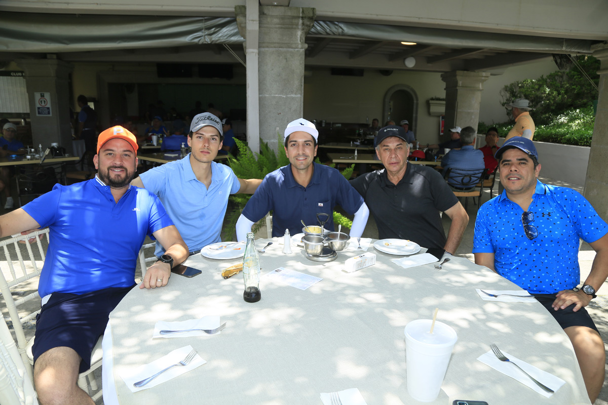 Ricardo Zúñiga, Juan Carlos García, Pato Castillo Pascual Castillo y Eduardo Lara