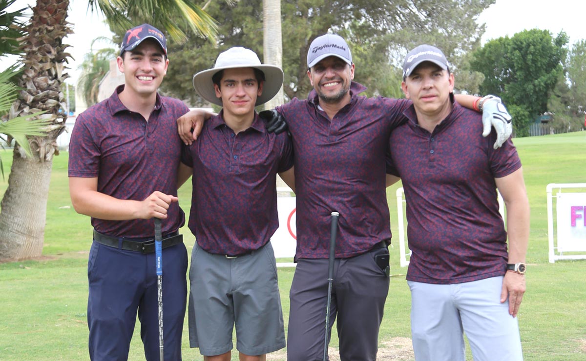 Rodri, Gus, Gustavo y Poncho