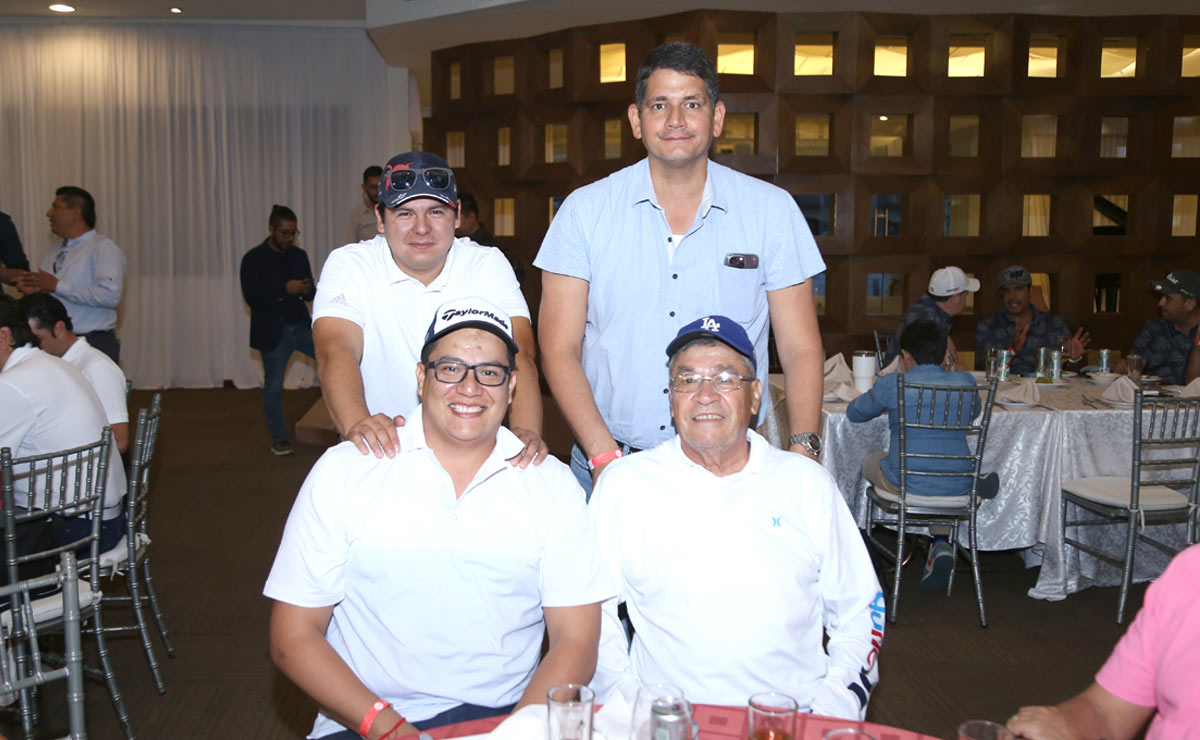 Víctor, Baltazar, Pedro y Armando