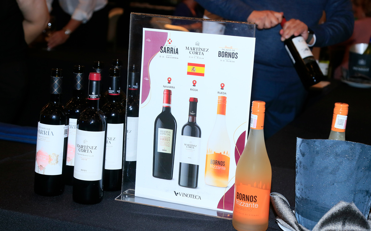 Vinoteca presentó variadas etiquetas / Foto: Omar Valdez