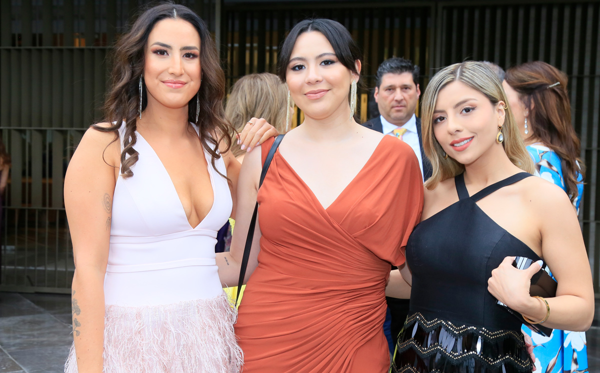Ximena Rodríguez, Paulina Sagástegui e Itza Elizondo / Foto: Omar Valdez