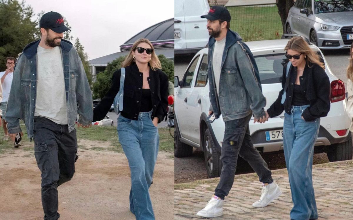 Fotos de Clara Chía con lujosos jeans en Barcelona (Instagram)