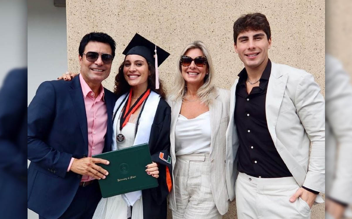 Chayanne y familia / Foto: Cortesía