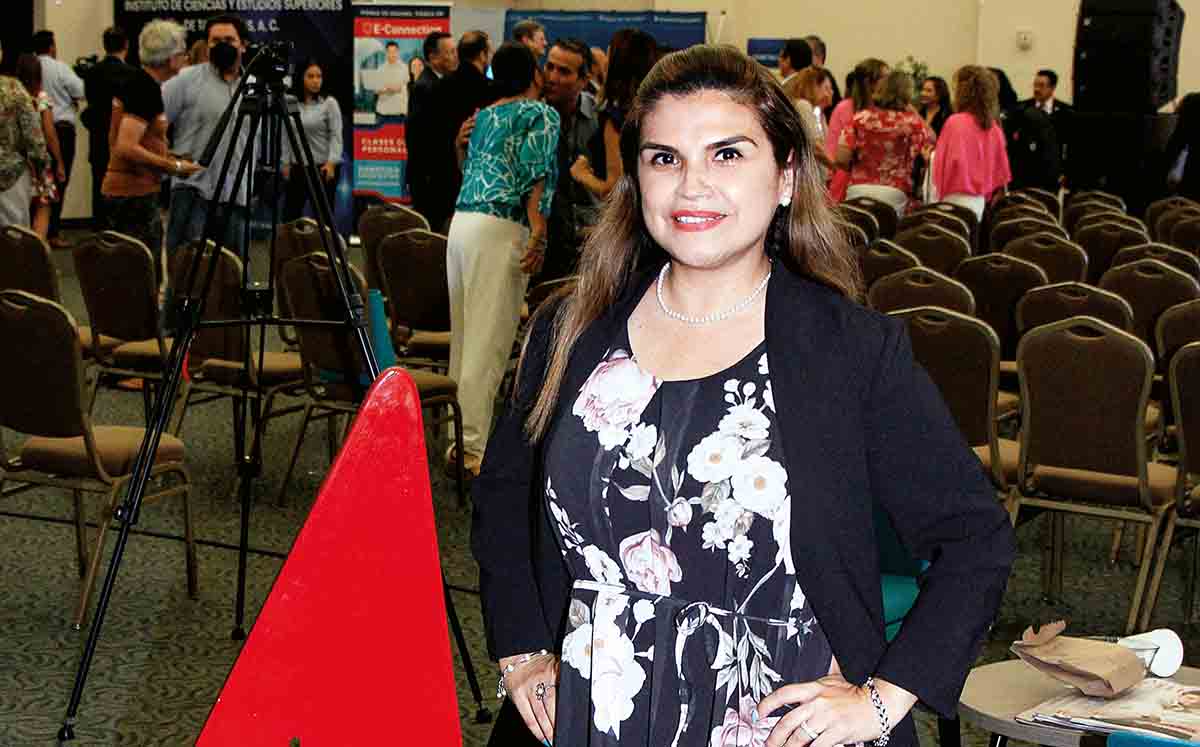 Erika Rivera se mostró muy satisfecha con el evento