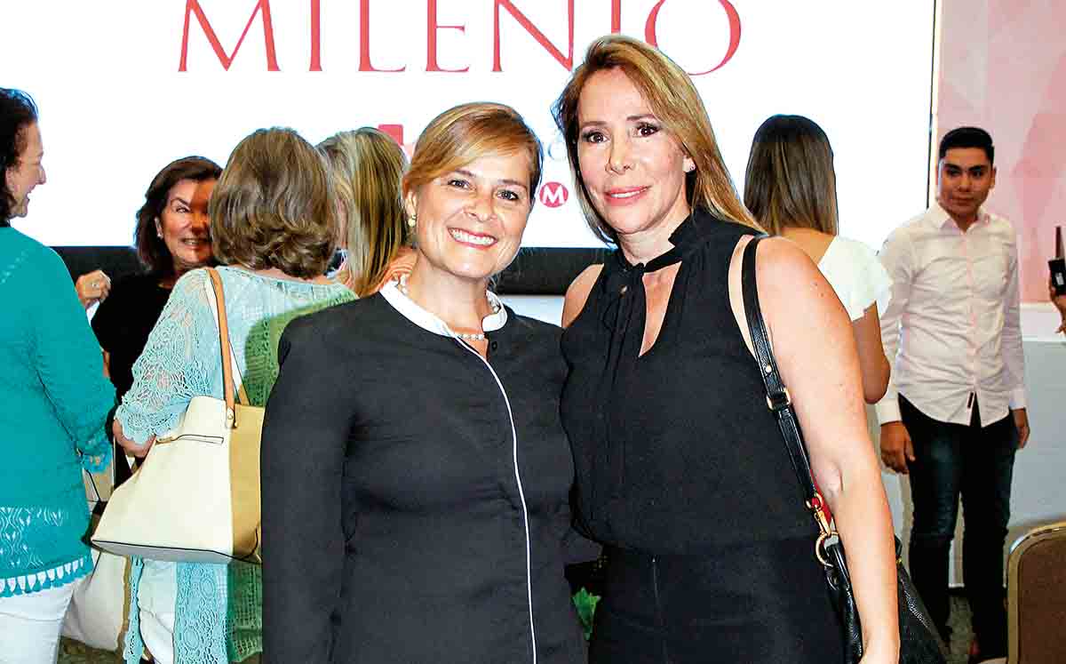 Rosa Manzur y Sandra Gojon estuvieron presentes en Mujer Milenio