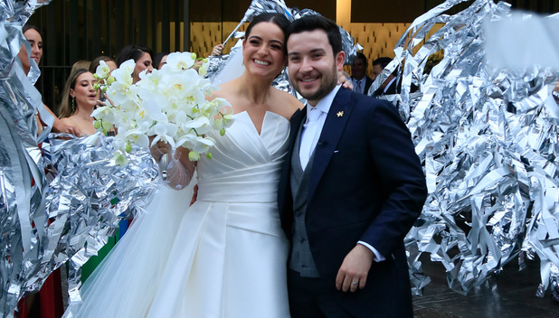 Mayerling Vela y Fidel Garza se casaron en Pueblo Serena / Foto: Omar Valdez