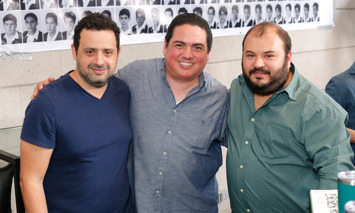 Joaquín Vallejo, Alejandro Méndez y Toño O´Farrill / Foto: Daniel Saldívar