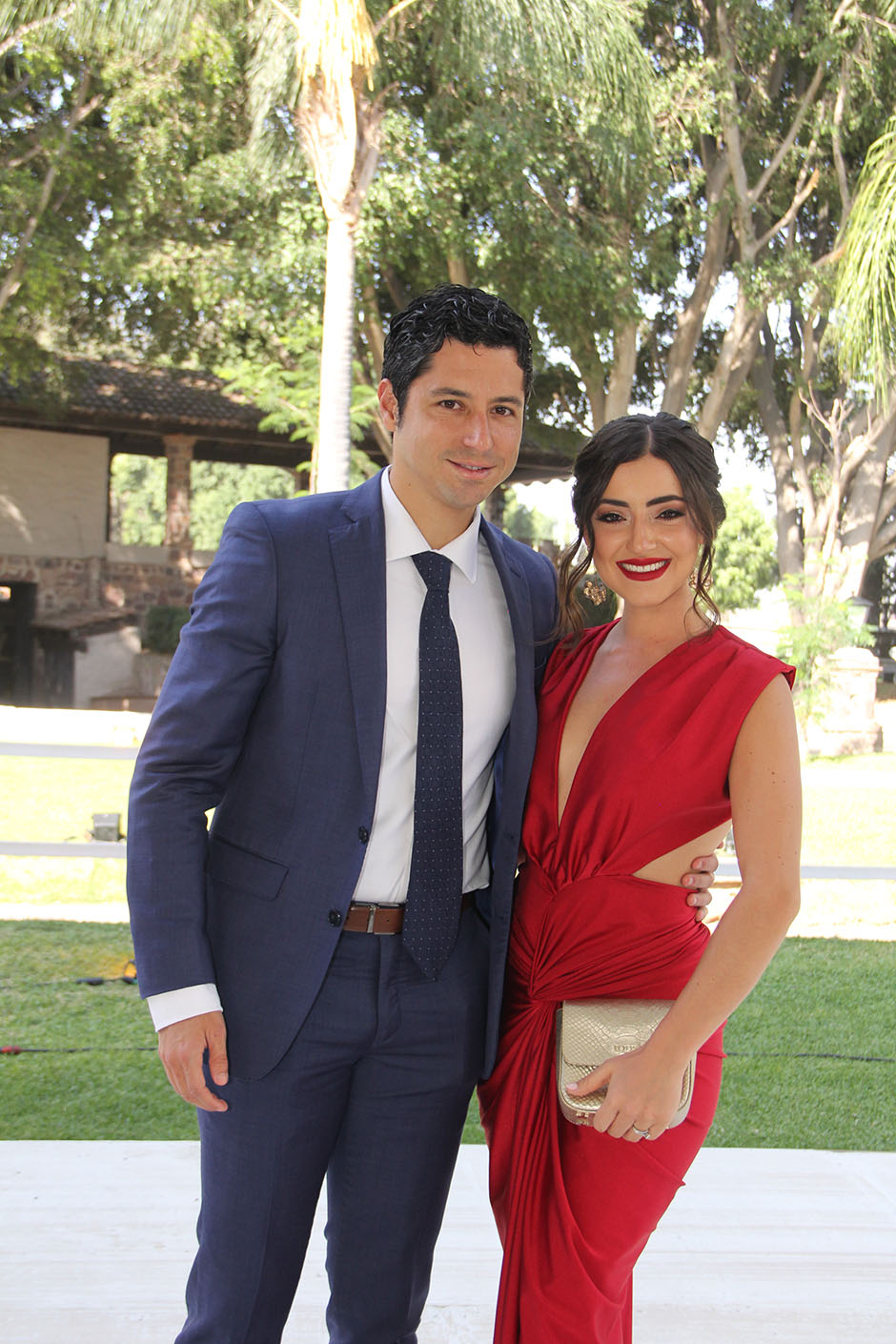 Daniel Borja y Ana Karen Giovannini