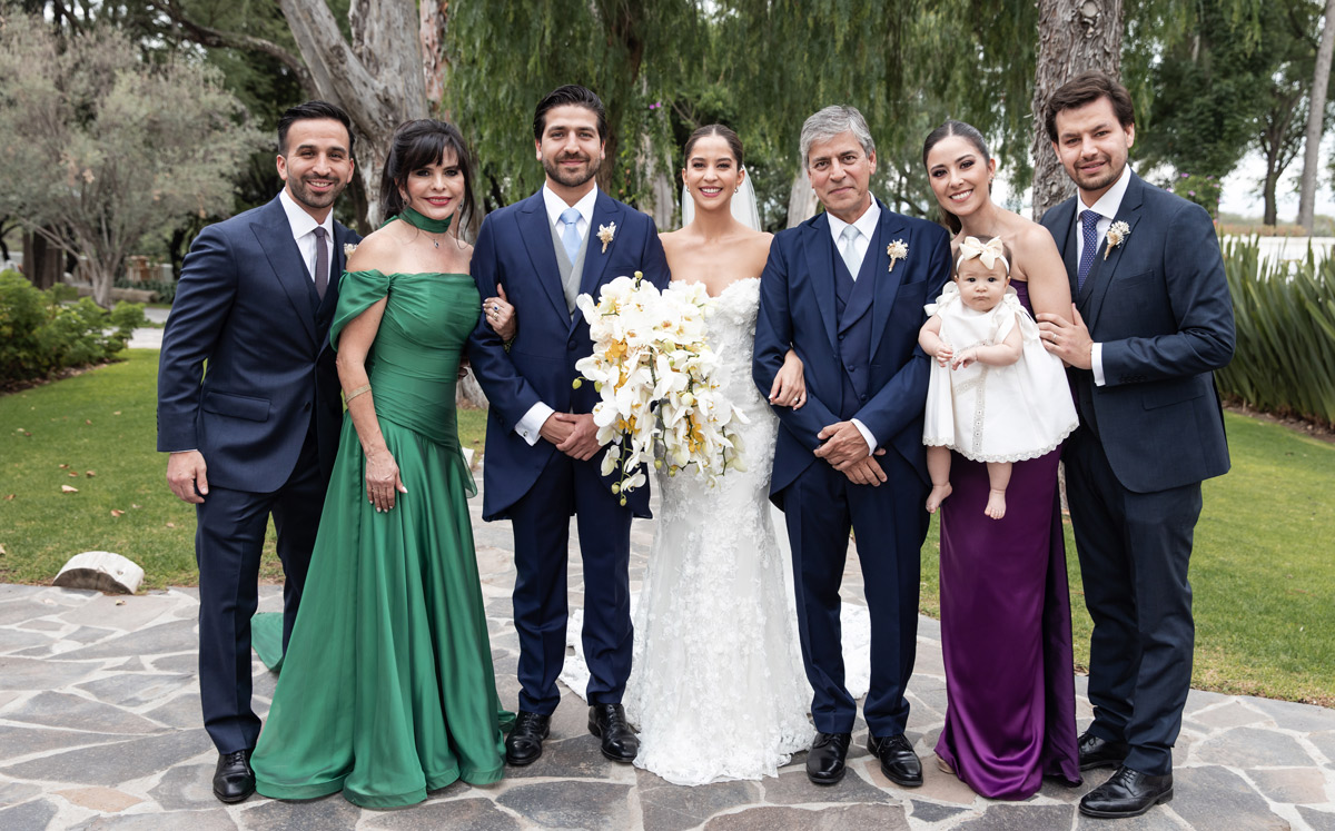 Familia del novio / Foto: Mino Mora