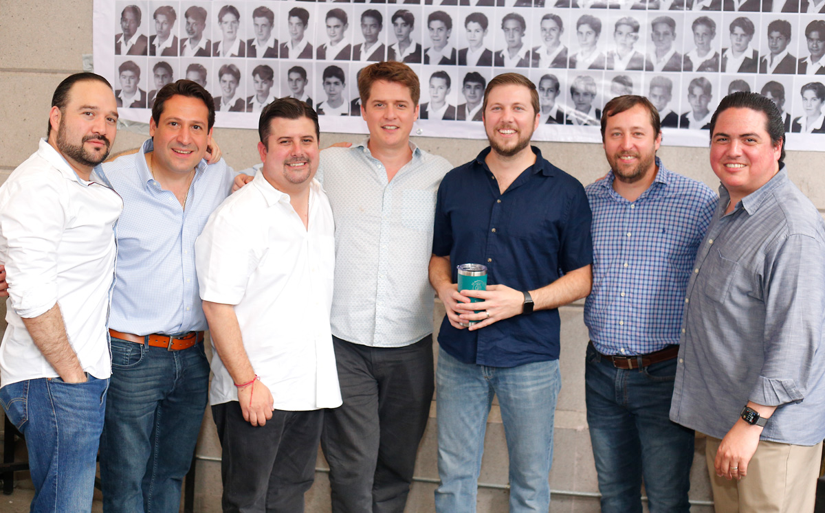 Fernando Orozco, Nico Guerra, Juanjo Álvarez, Daniel Alonso, Daniel Villarreal, Eugenio Martínez y Alejandro Méndez / Foto: Daniel Saldívar