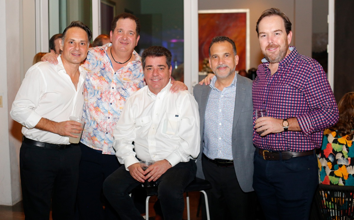 Homero Garza, Nicolás Valverde, Beto Aldape, Juan Carlos Garza T y Carlos Turner / Foto: Daniel Saldívar