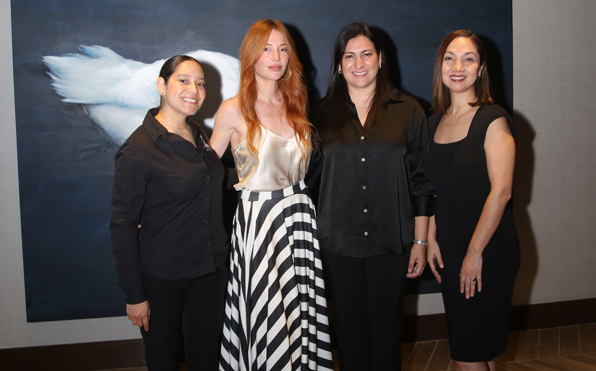 Jesica Alanís, Sulamit Elizondo, Judith Salazar y Elena Rodríguez / Foto: Roberto Alvarado