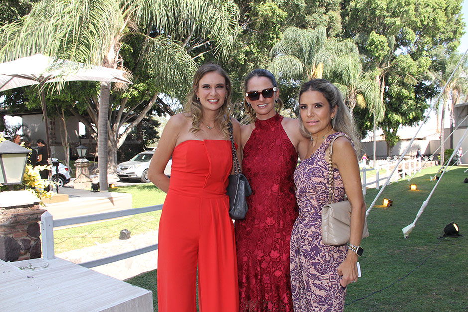 Laura Hernández, Lorenza Rivas y María José Barragán