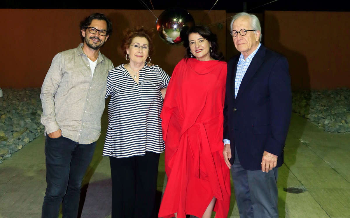 Luciano Matus, Emma Molina, Taiyana Pimentel y Alfonso González / Foto: Omar Valdez