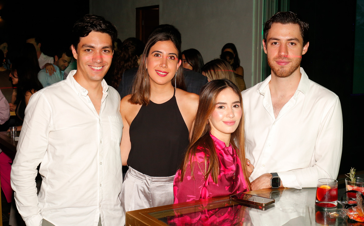 Manfred Holst, María José Arizmendi, Abby Elizondo y Gerardo Elizondo / Foto: Daniel Saldívar