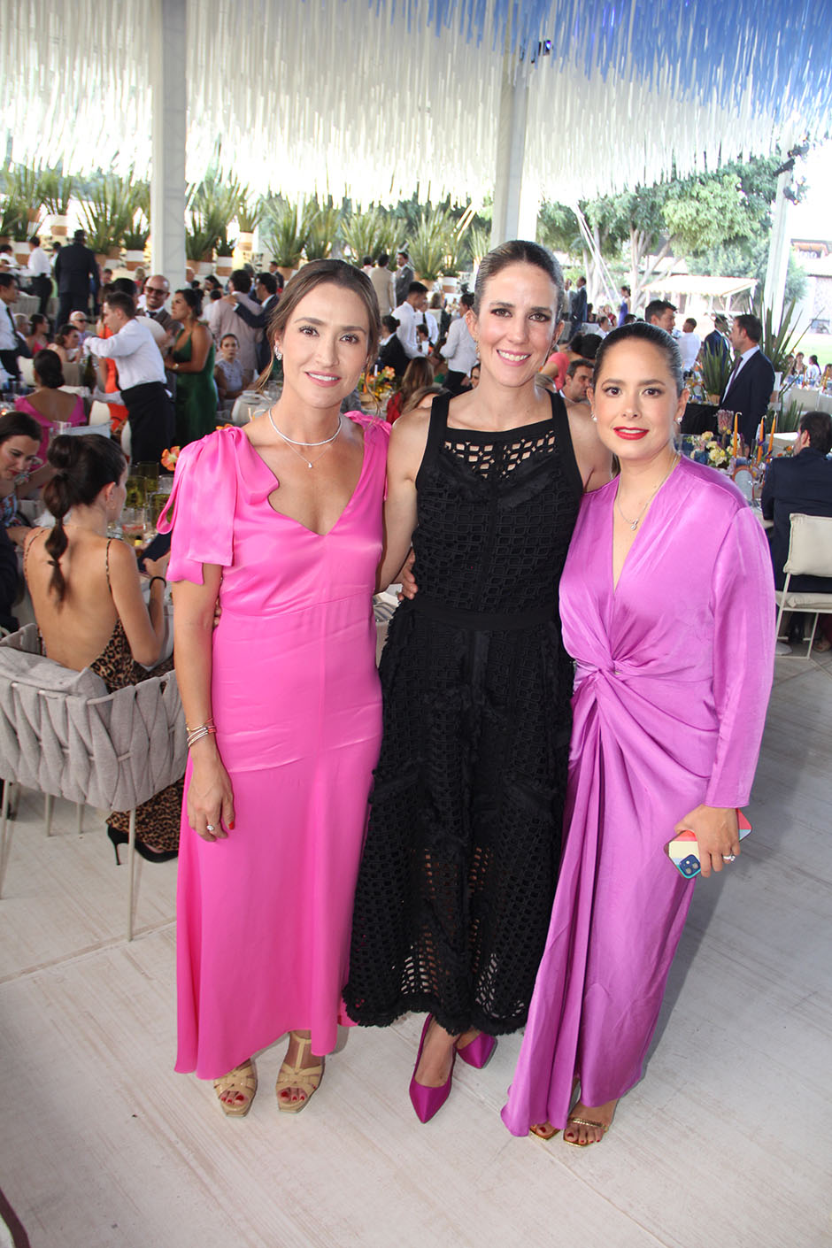 María Figueroa, Paloma Gómez y Ale Sierra