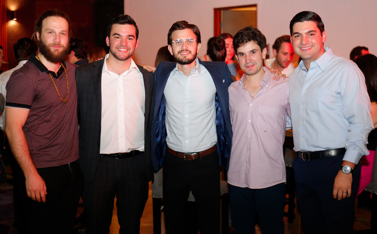 Max Fernández, Mando Guerra, Carlos Zambrano, César Guerra y Carlos Guerra / Foto: Daniel Saldívar