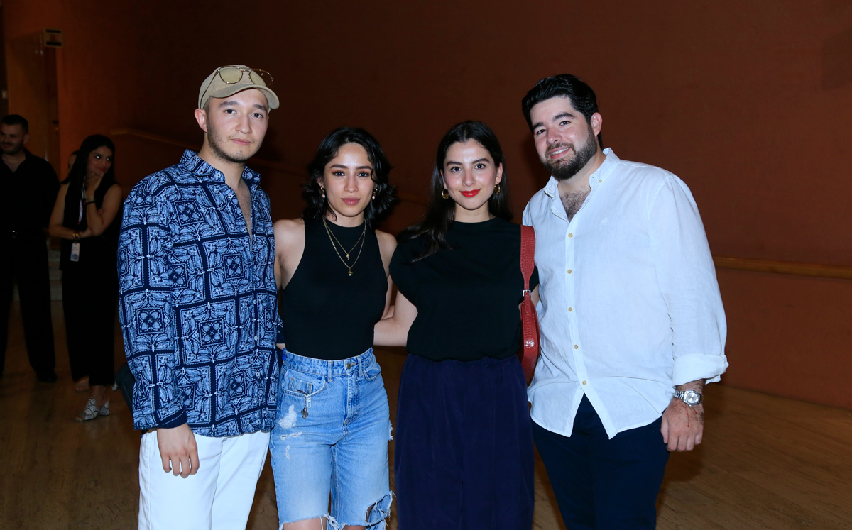 Óscar Esteban Ramírez, Francia Monjarraz, Inés Avendaño y José Adrián Martínez / Foto: Omar Valdez