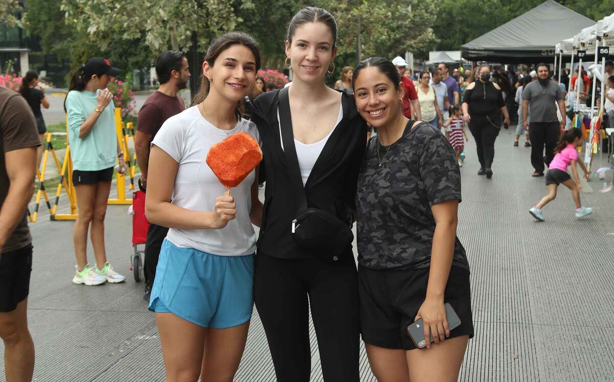 Regina Herrera, Greta Warnholtz y Lucía Chávez