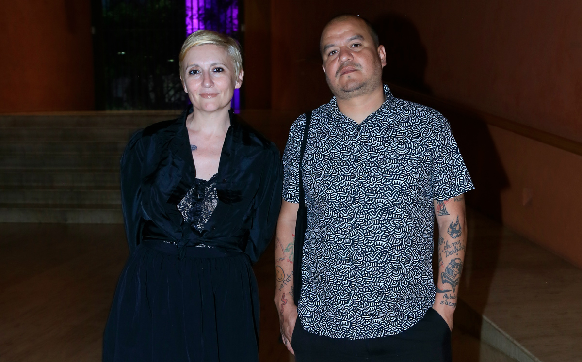 Virginie Kastel y Javier Alonso / Foto: Omar Valdez