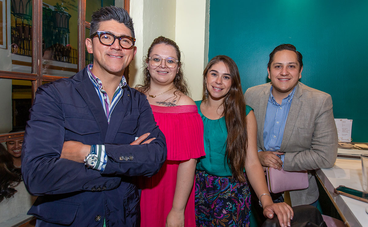 Juan Carlos Muciño, Stephanie Albiter, Alexa Reyes y Rafael Villegas