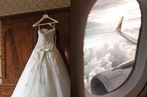 Cómo llevar un vestido de novia en avión: Tips y recomendaciones (Foto: Getty)