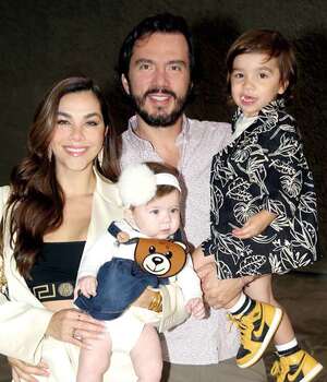Connie Dávalos, Miguel Tame, Sienna Tame y Leonel Tame. Fotos: Roberto Alvarado