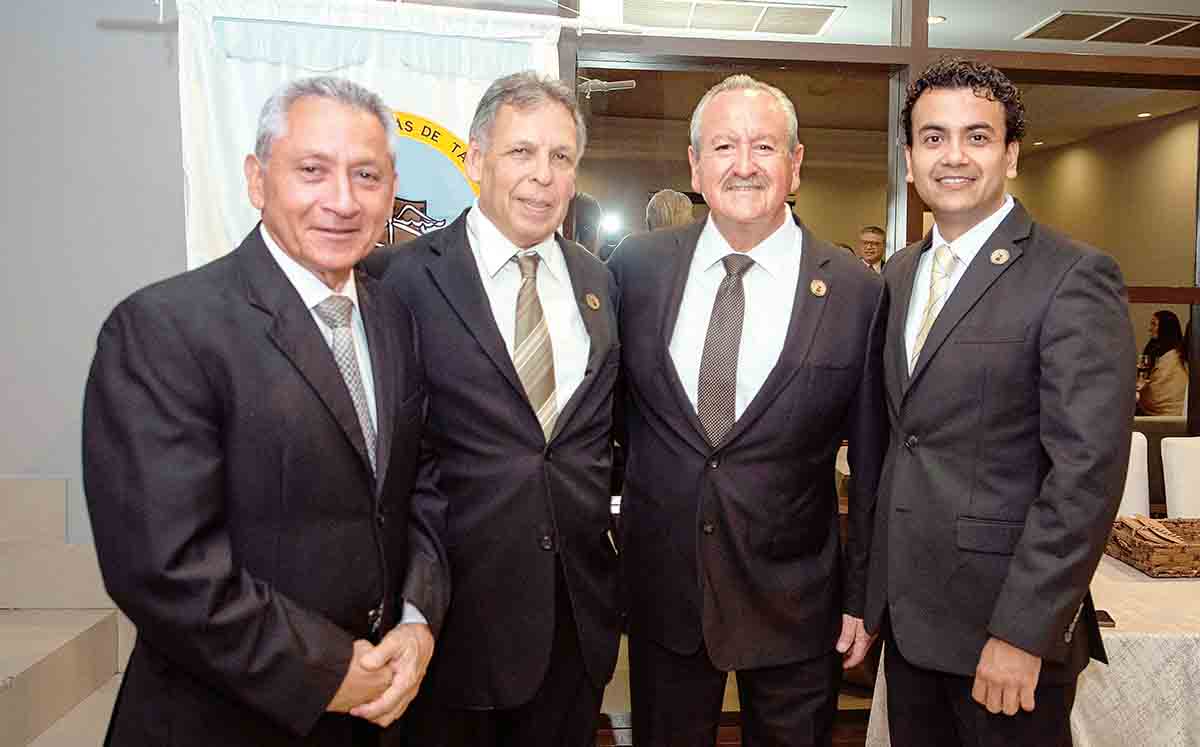 ROBERTO BERRIDI, ALFREDO CADENAS, LAUREANO CANTÚ Y RAÚL RUIZ