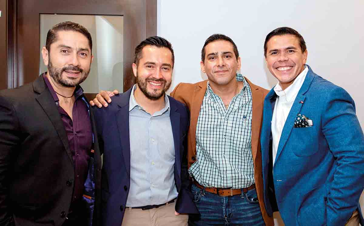 JORGE ANTONIO SÁNCHEZ, JOSÉ REYES, JULIO CÉSAR ALVISO Y TOMÁS CASTRO