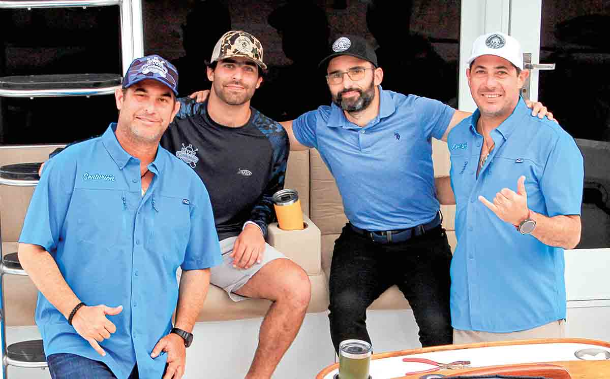 Julio Fernández, Melik Kauachi, Carlos Bortoni y Jorge Nasrallah presentes en el torneo