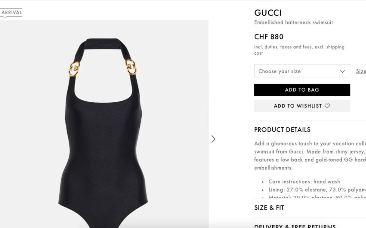 Ángela Aguilar y cómo llevar un traje de baño Gucci como pieza formal