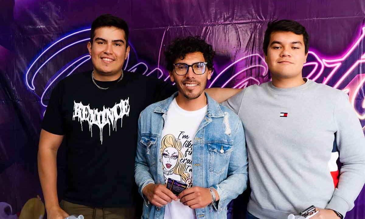Jorge Márquez, Marco Saldaña y Ricardo Alejandro