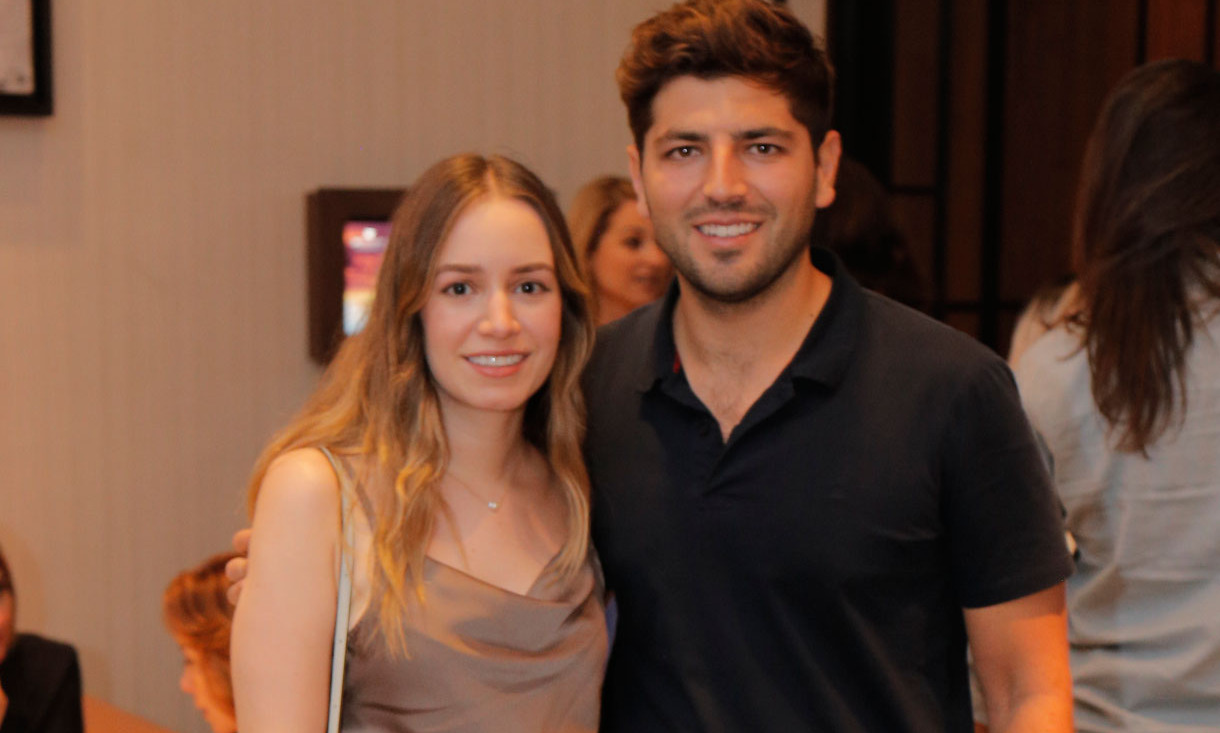 Viviana Elizondo y Juan Pablo Aguirre