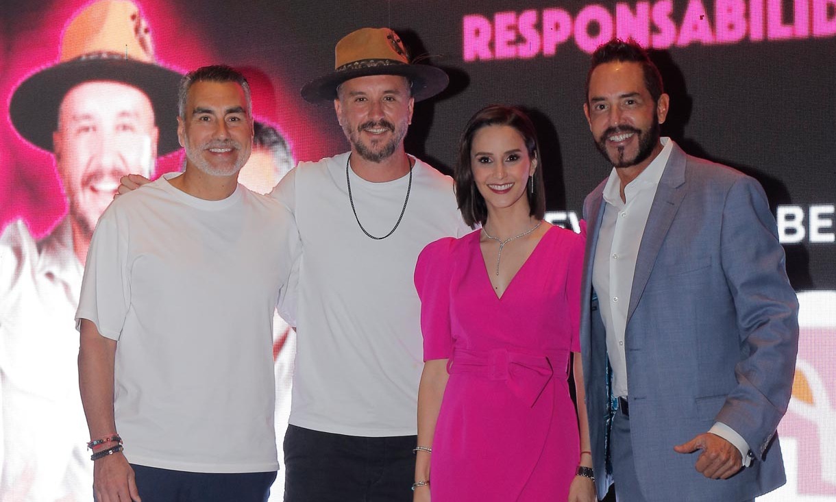 Nayo Escobar, Nacho Llantada, Gaby Beltrán de De la Garza y Mauricio Arcq