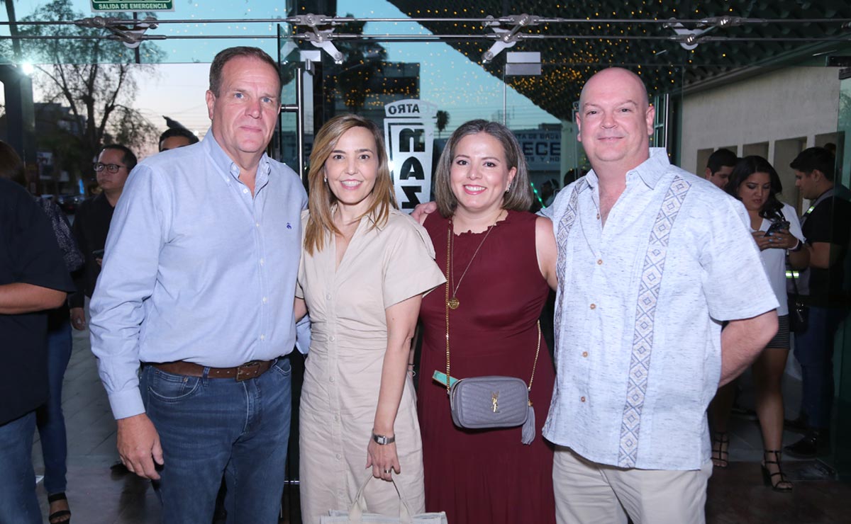 Adolfo, Angelina, Estela y Raúl