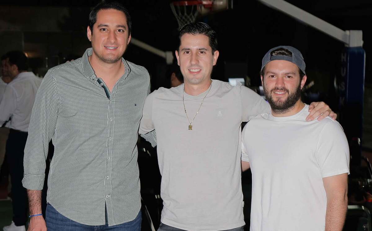 Adrián Treviño, Edgar Escalante y Gabo Garza