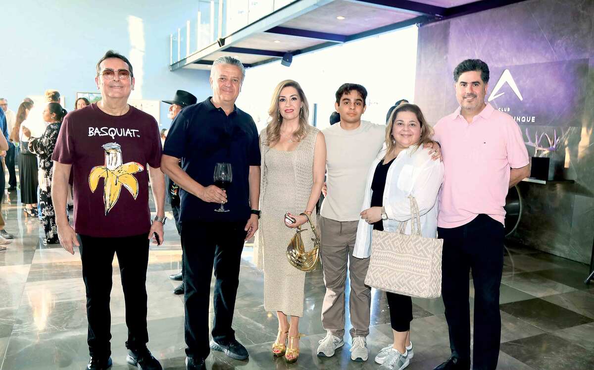 Alberto Villarreal, Agustín Suárez, Vicky Alanís, Emiliano Sifuentes, Liliana Elizalde y Saúl Sifuentes