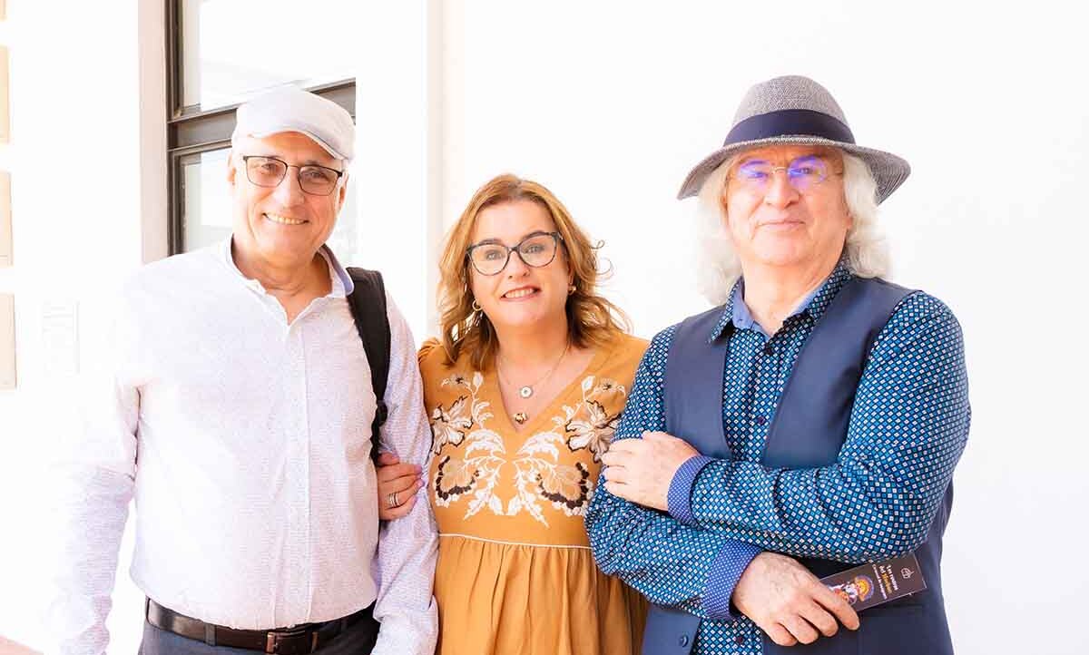 José Ramón Favelo, Isabel Fraile y Ramón Patiño