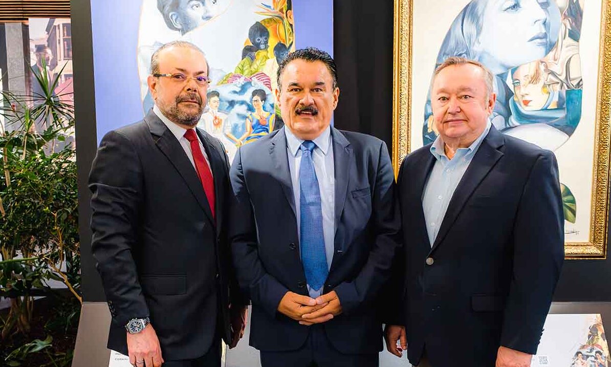 Rafael Ruiz, Refugio Gómez y Manuel Pérez