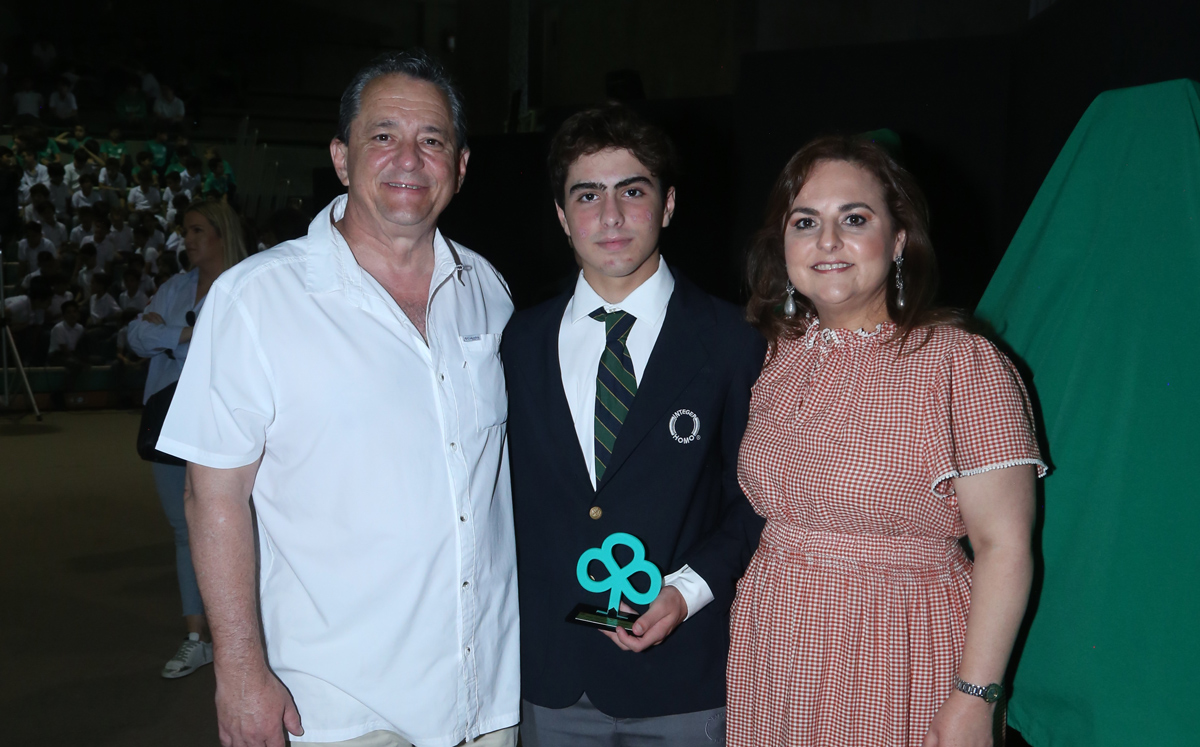 Francisco Romero, Diego Romero y Claudia de Romero / Foto: Roberto Alvarado