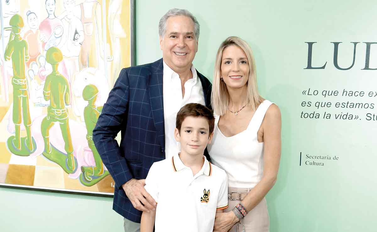 Gilberto Rodríguez, Bárbara Lobeira de Rodríguez y Alejandro Rodríguez / Fotos: Roberto Alvarado
